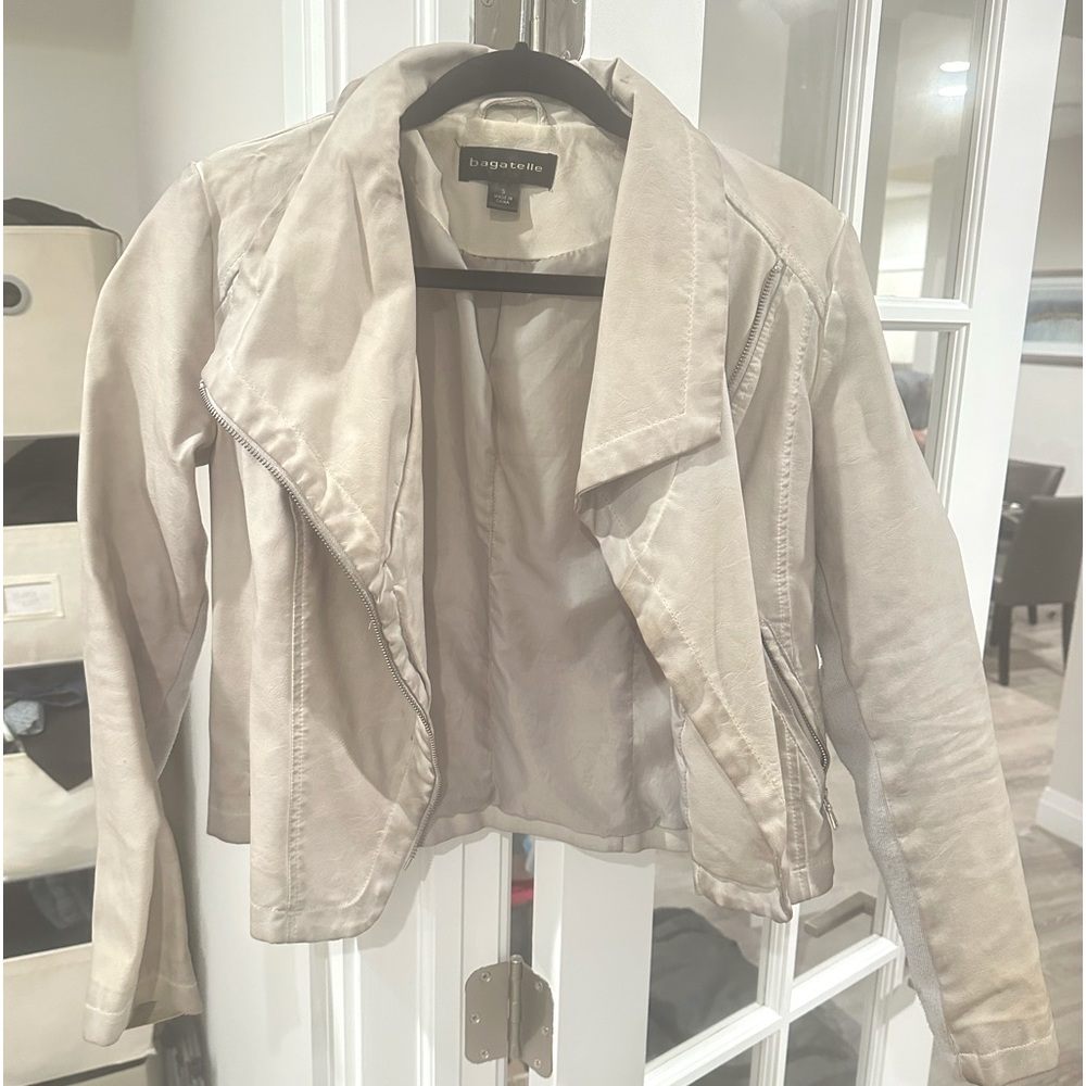 Bagatelle Leather Jacket Size Small